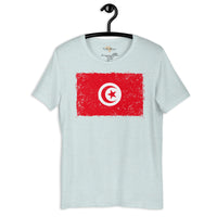 Tunisia grunge unisex tee
