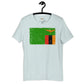 Zambia grunge unisex tee