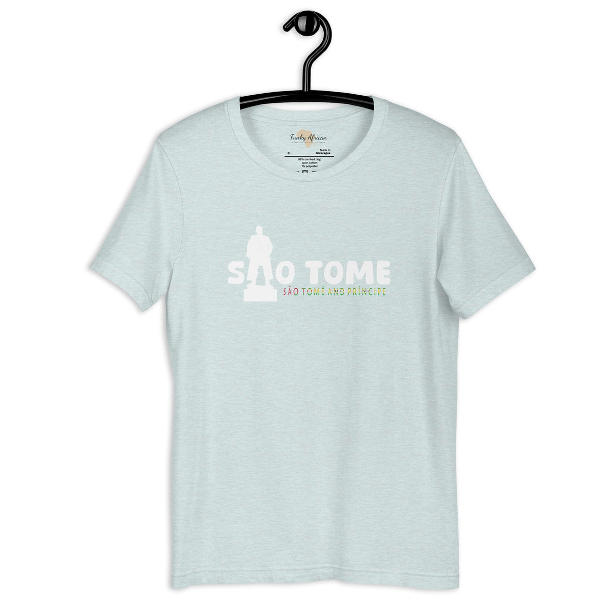 São Tomé and Príncipe capital unisex tee Funky African