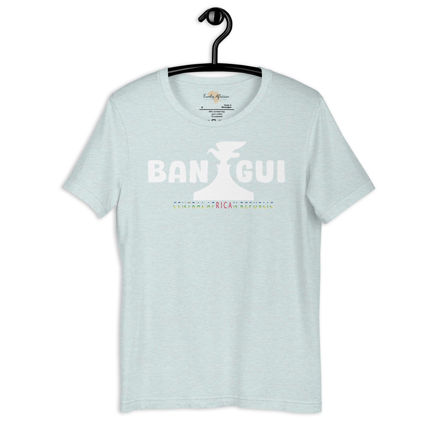 Central African Republic capital unisex tee