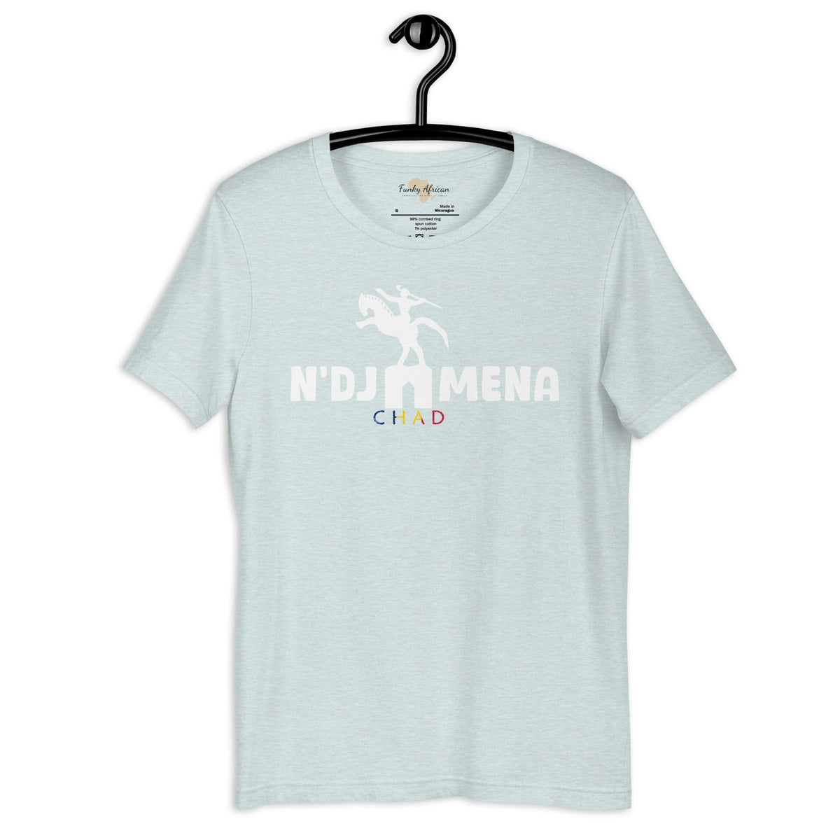 Chad capital unisex tee Funky African