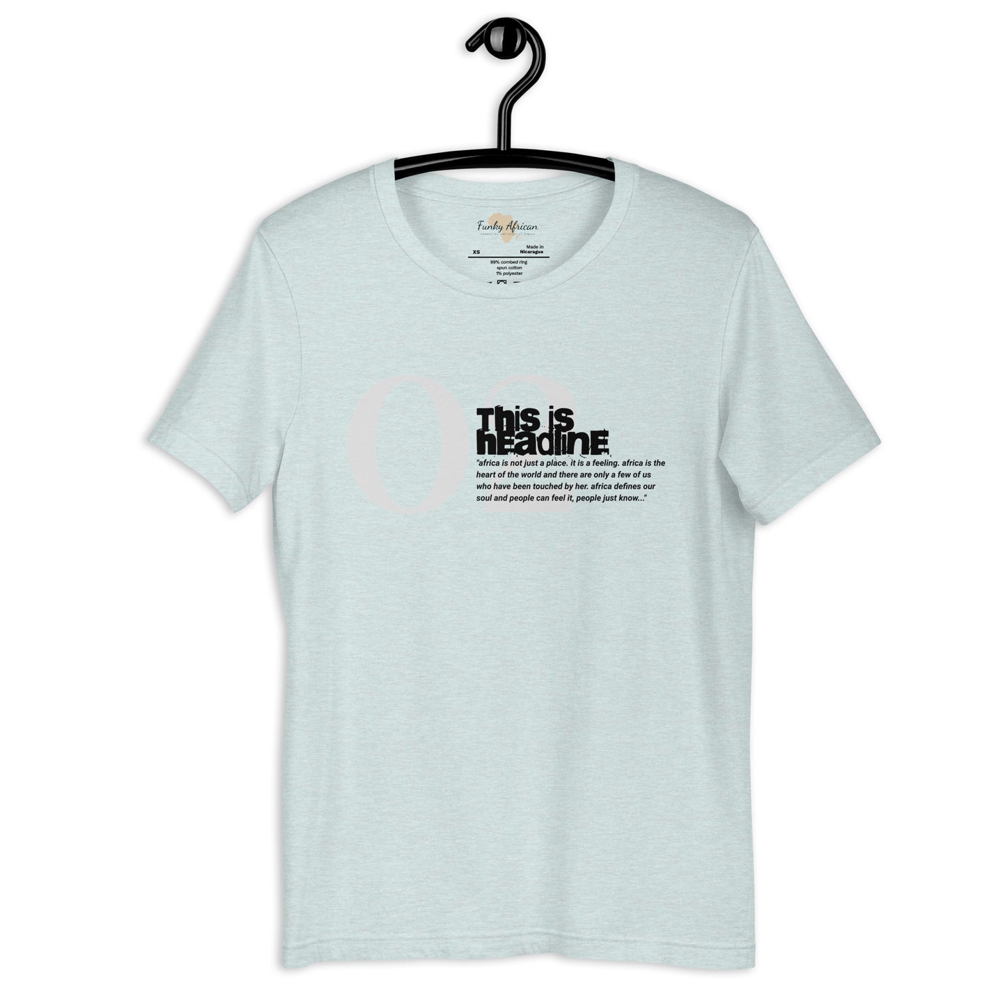Africa not just a place classic tee