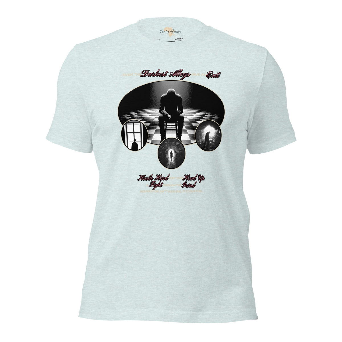 Darkest Alleys unisex tee Funky African