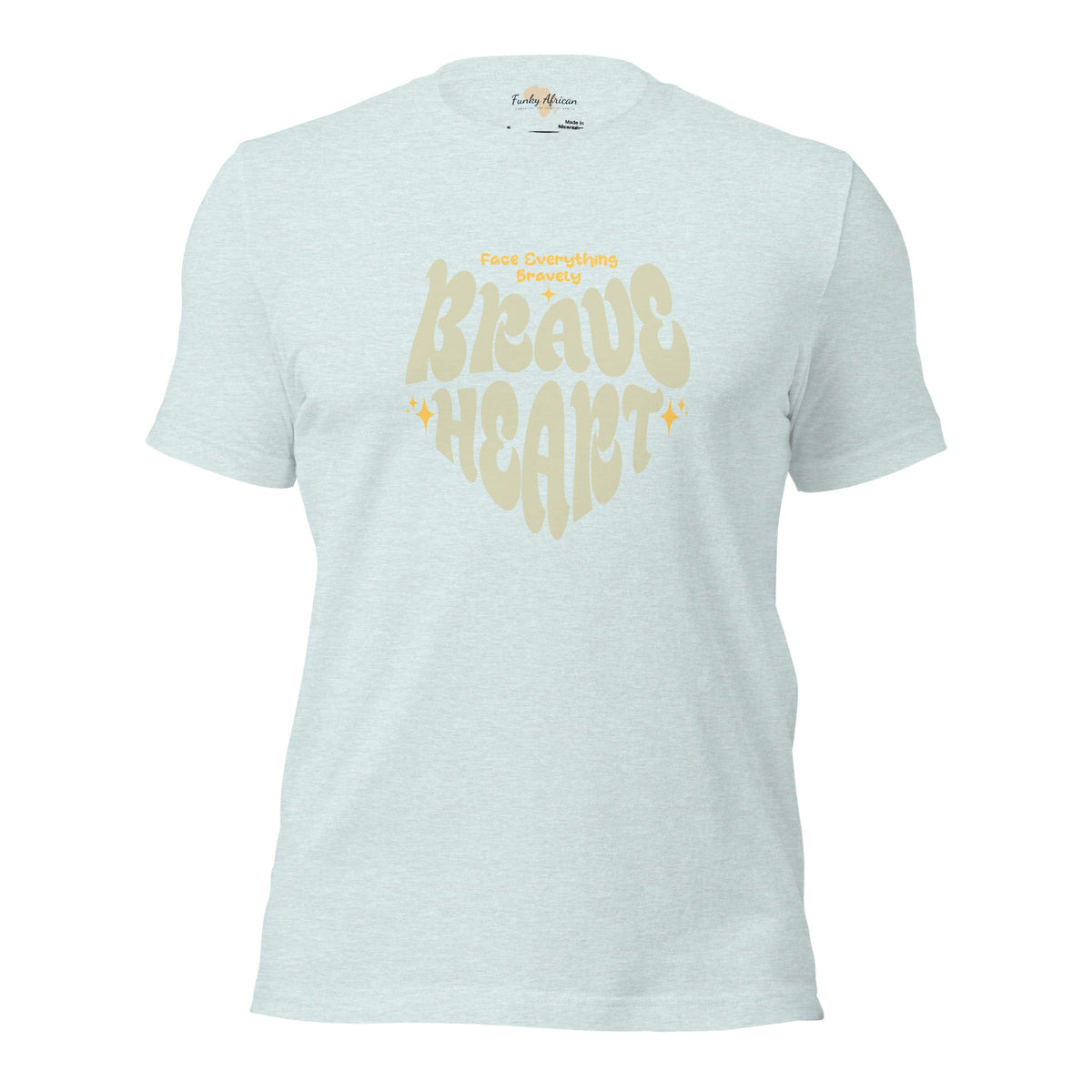 Brave Heart Unisex t-shirt Funky African