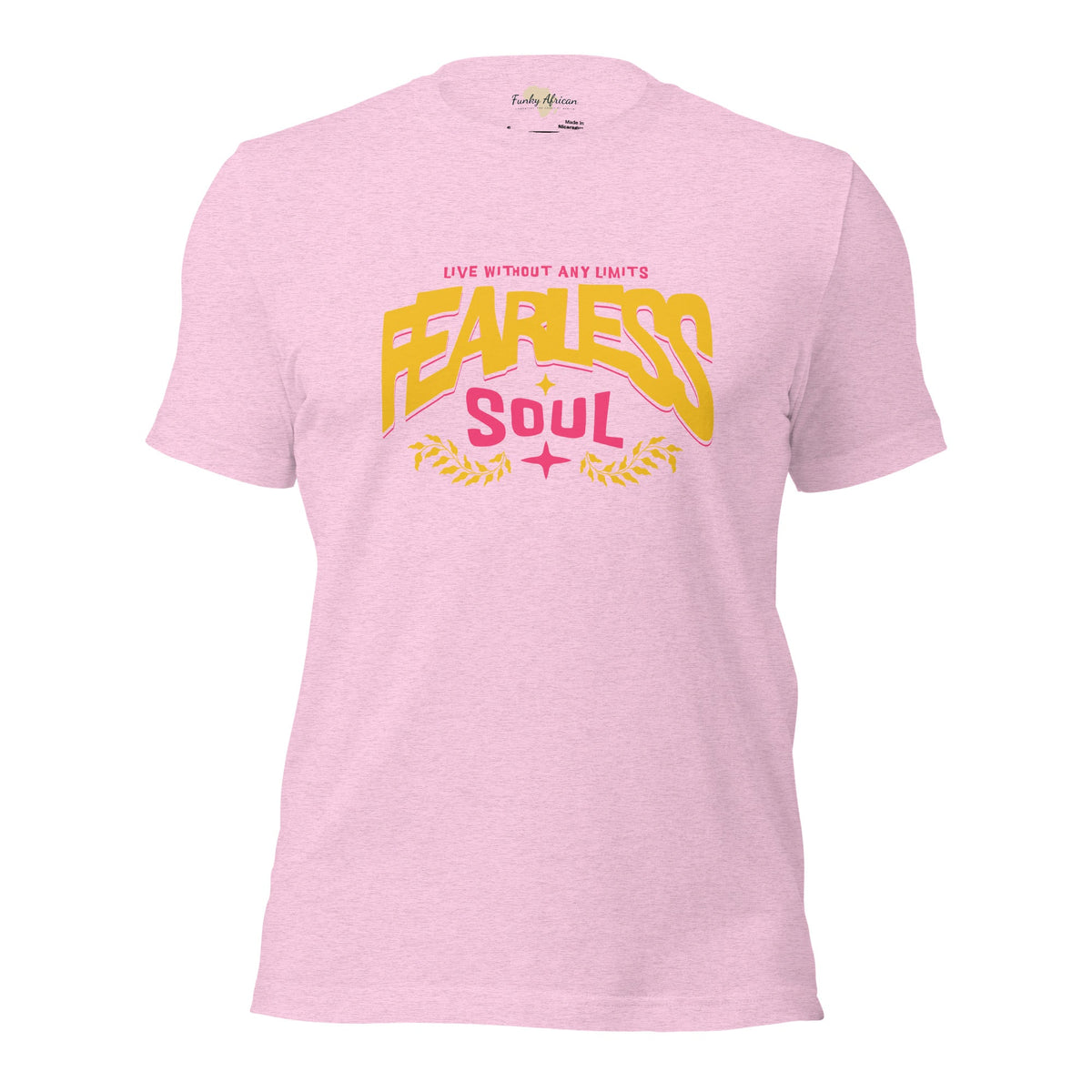 Fearless Soul Unisex t-shirt Funky African