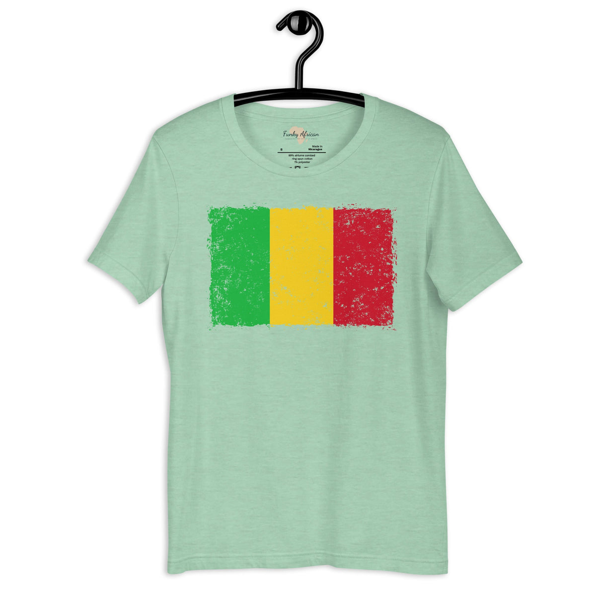 Malian grunge unisex tee Funky African