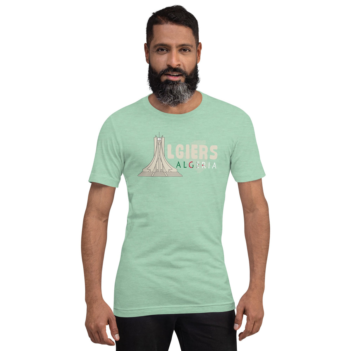 Algerian capital unisex tee Funky African