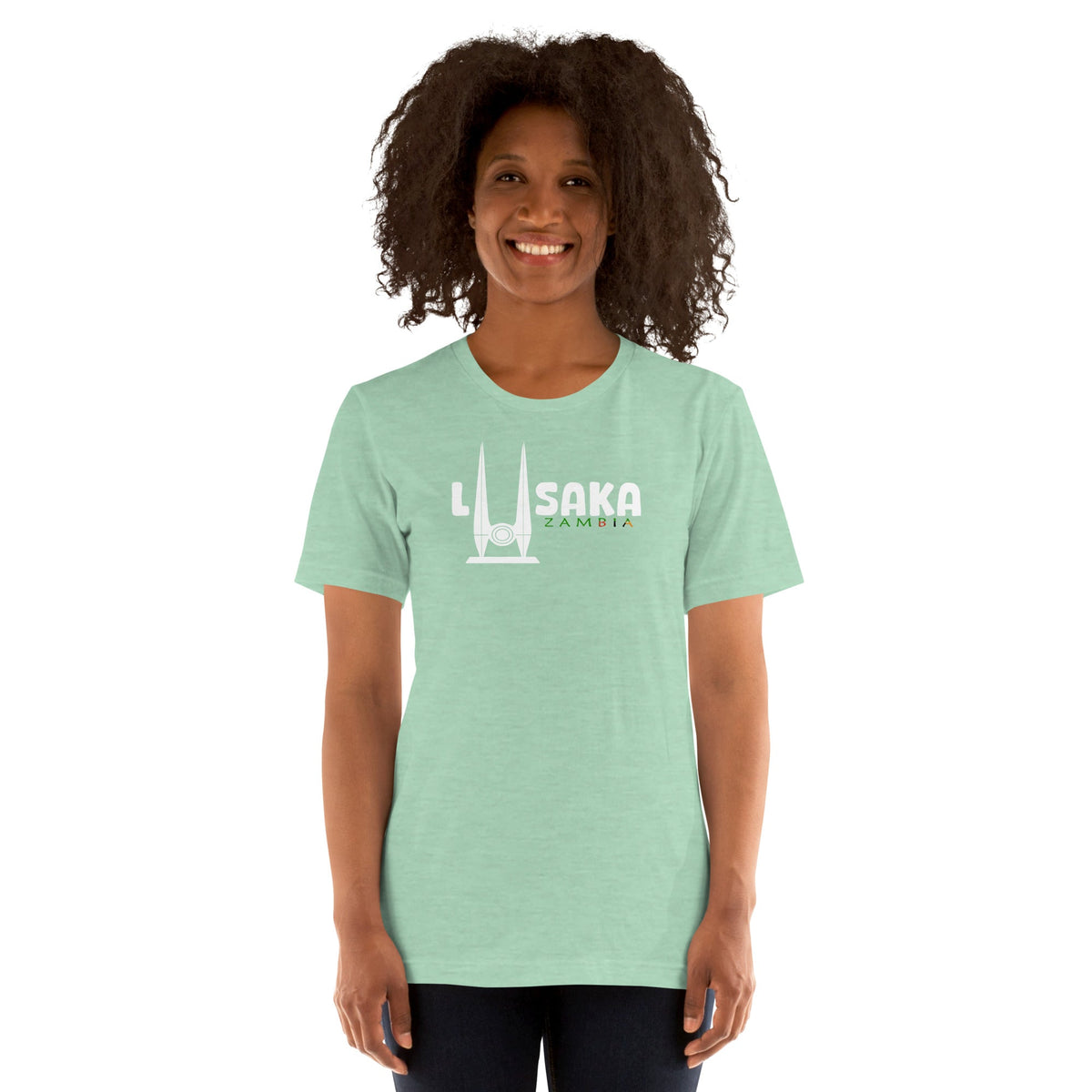 Zambia capital unisex tee Funky African