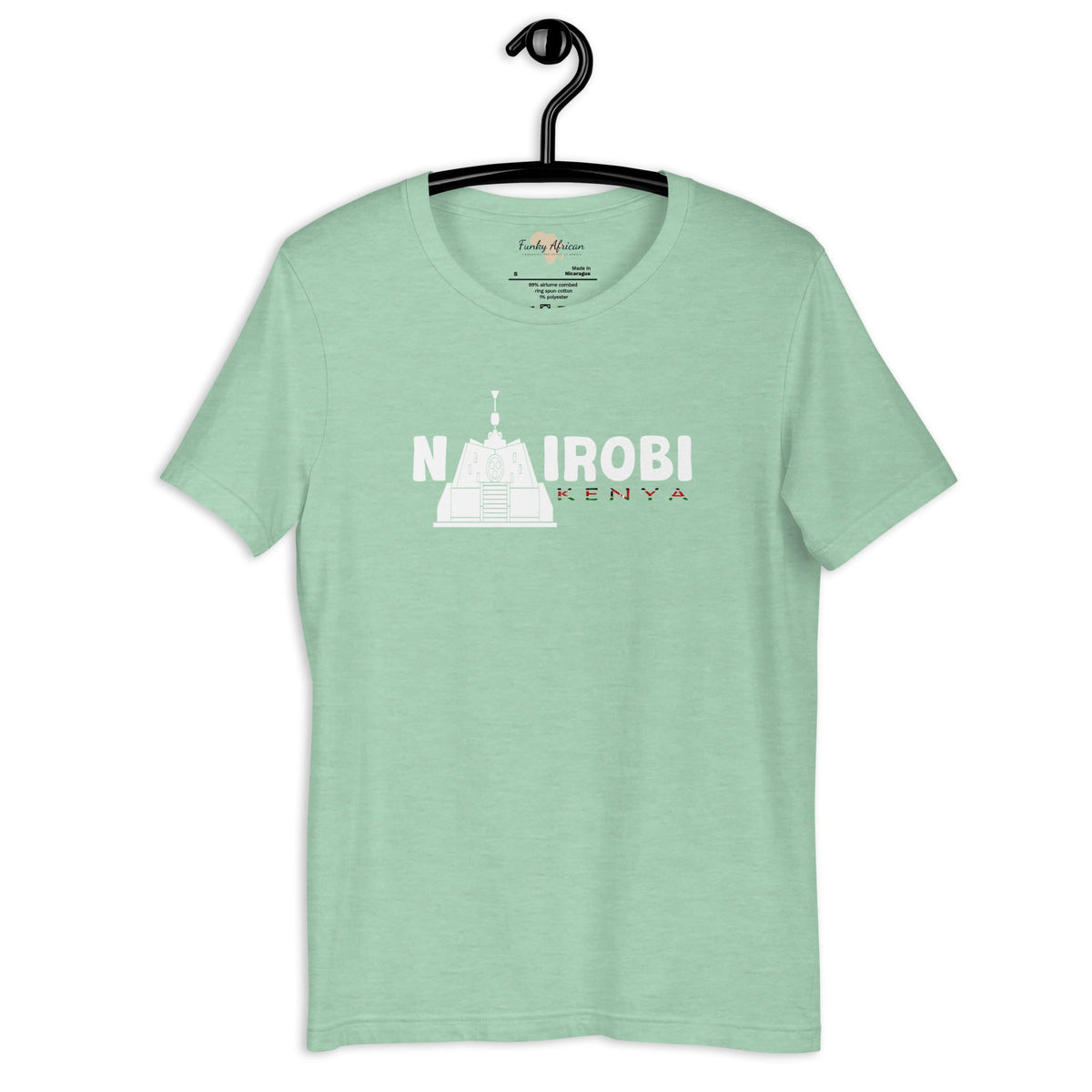 Kenya capital unisex tee Funky African