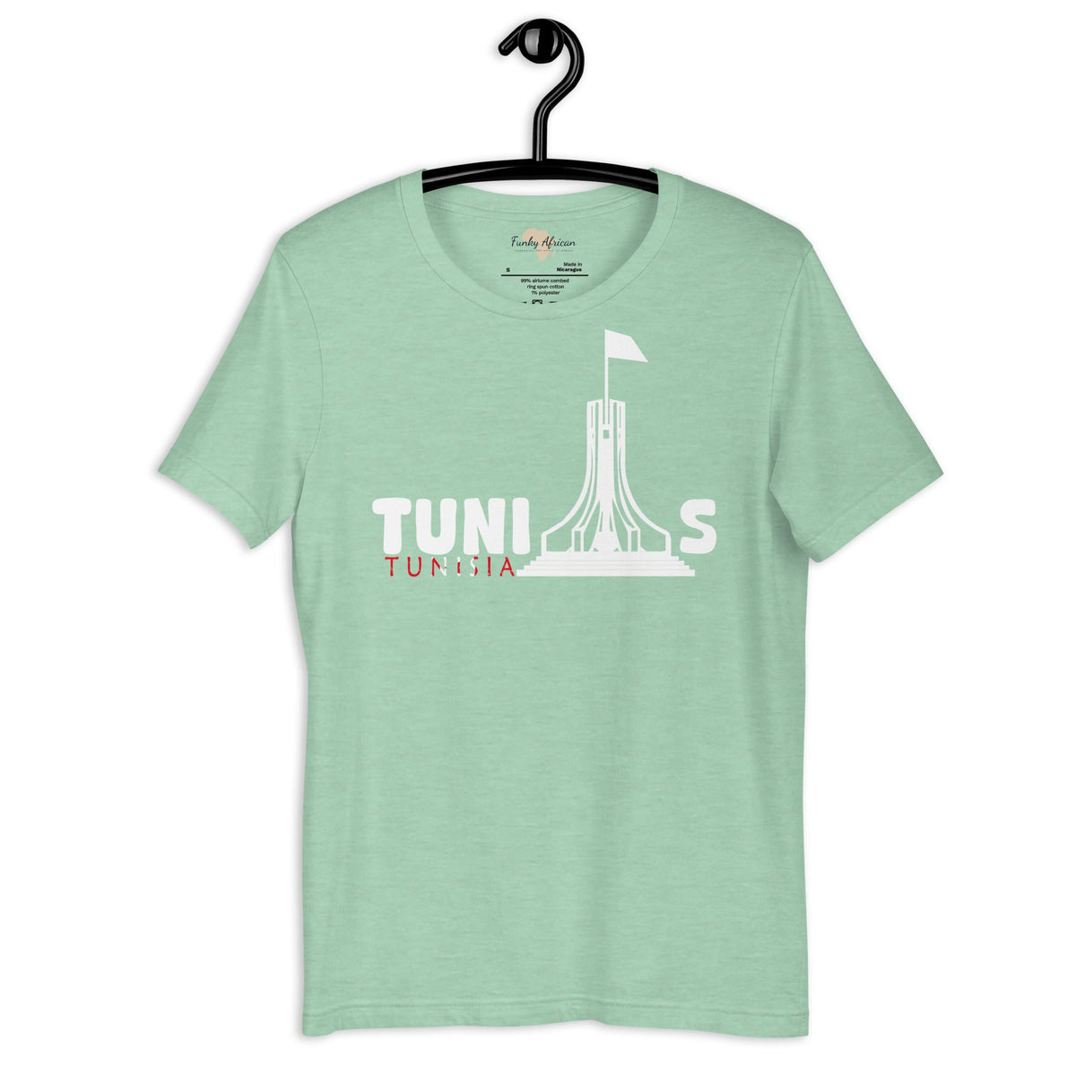Tunisia capital unisex tee Funky African