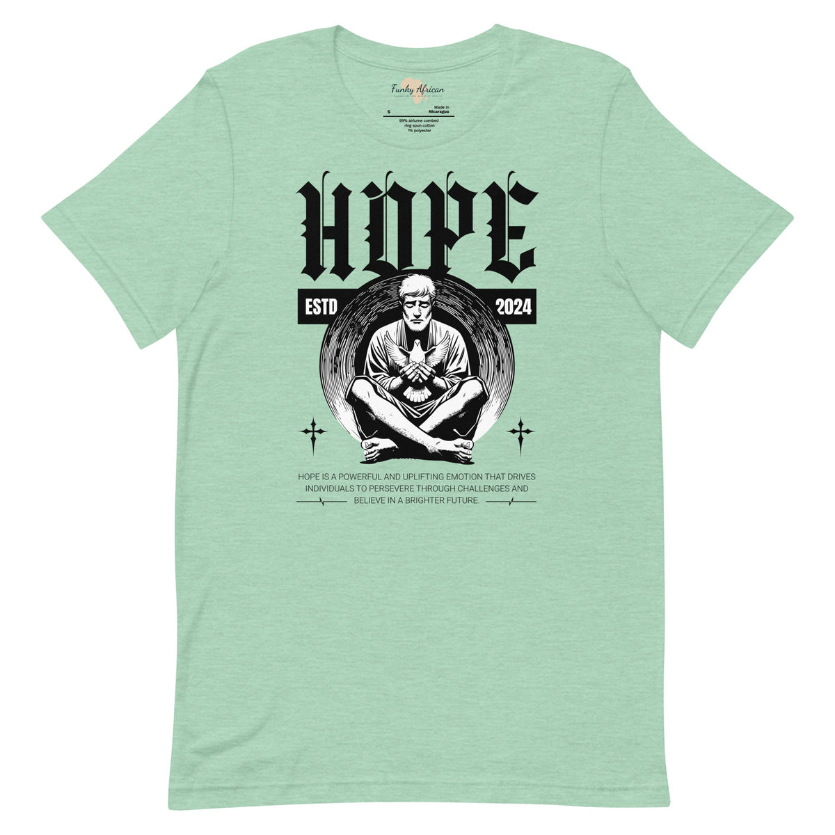 Hope unisex tee Funky African