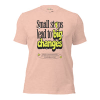 Small steps unisex tee