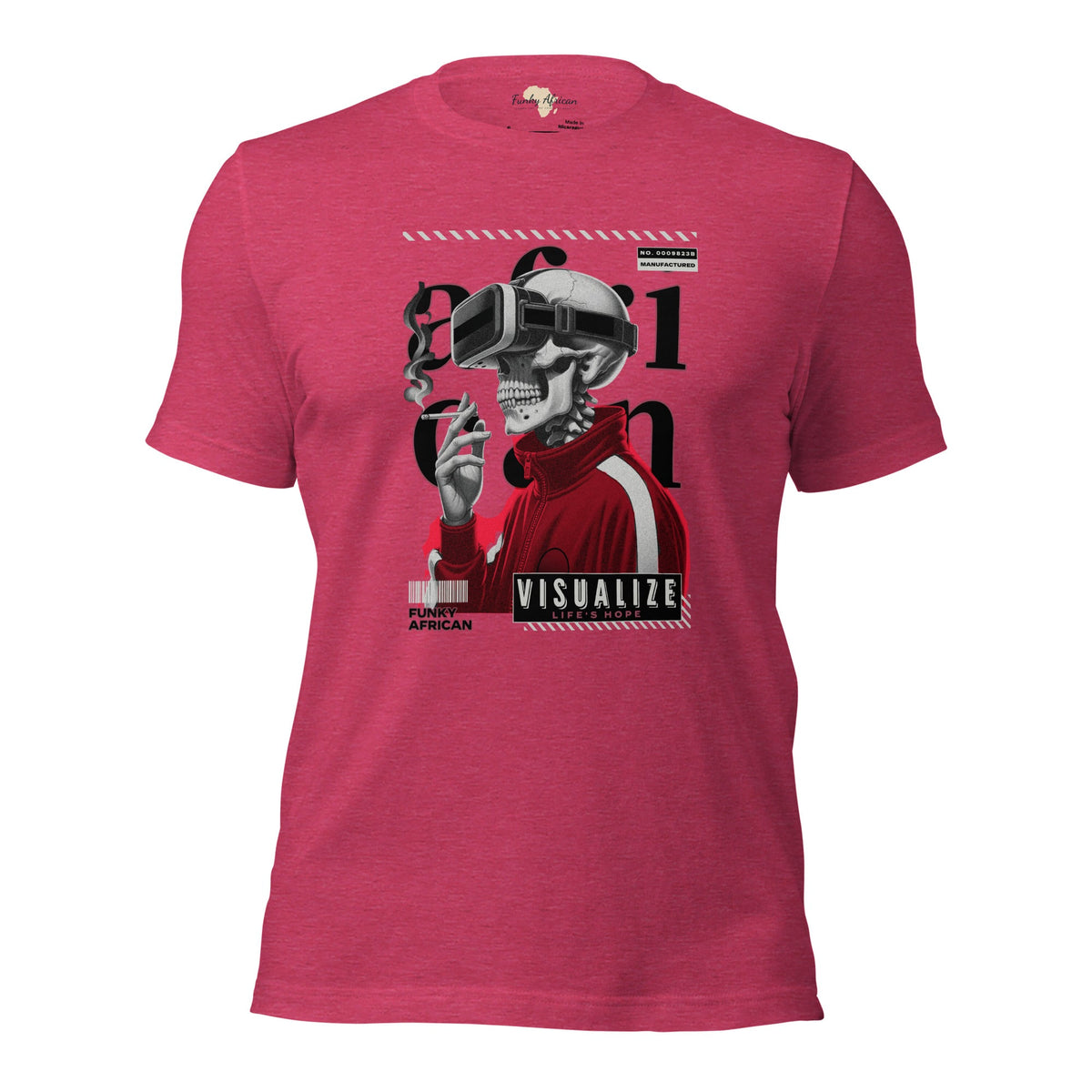 Visualize unisex tee Funky African