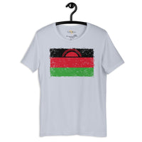 Malawi grunge unisex tee