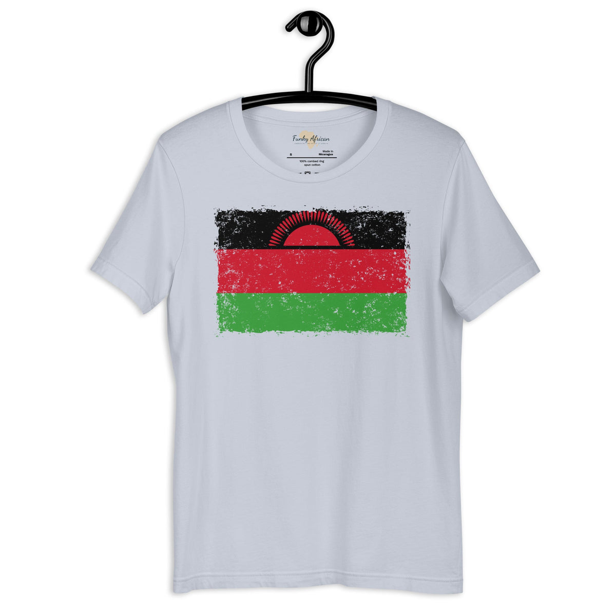Malawi grunge unisex tee Funky African