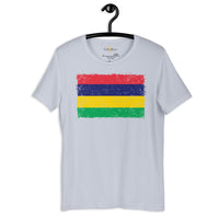 Mauritius grunge unisex tee