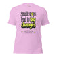 Small steps unisex tee