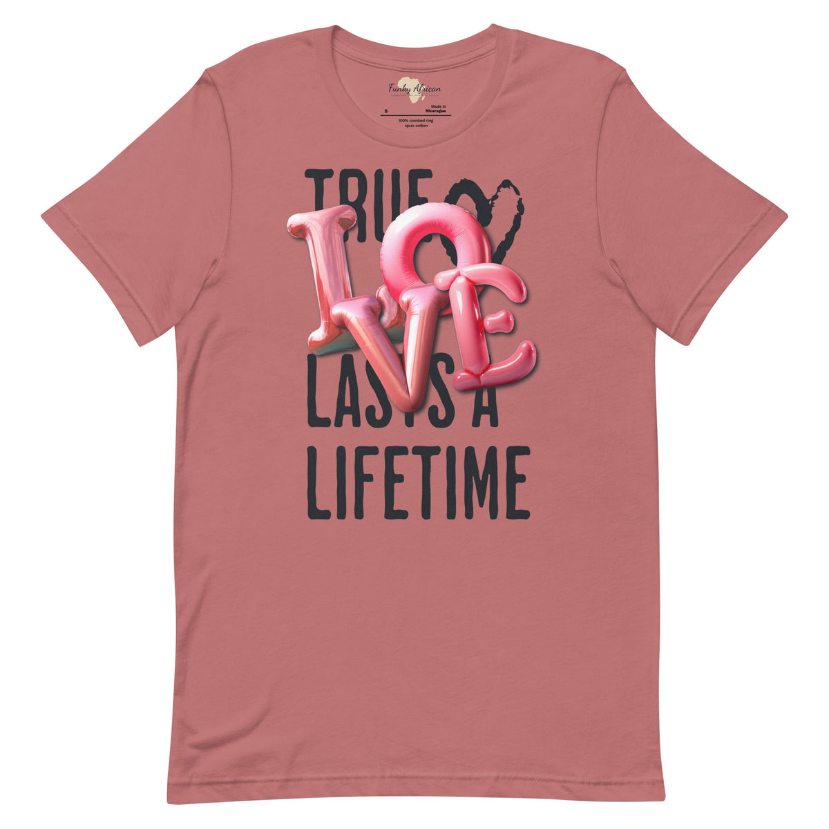 True love last unisex tee Funky African