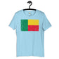 Benin grunge unisex tee