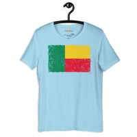 Benin grunge unisex tee