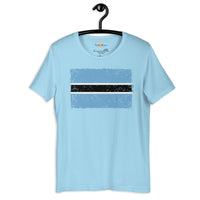 Botswana grunge unisex tee