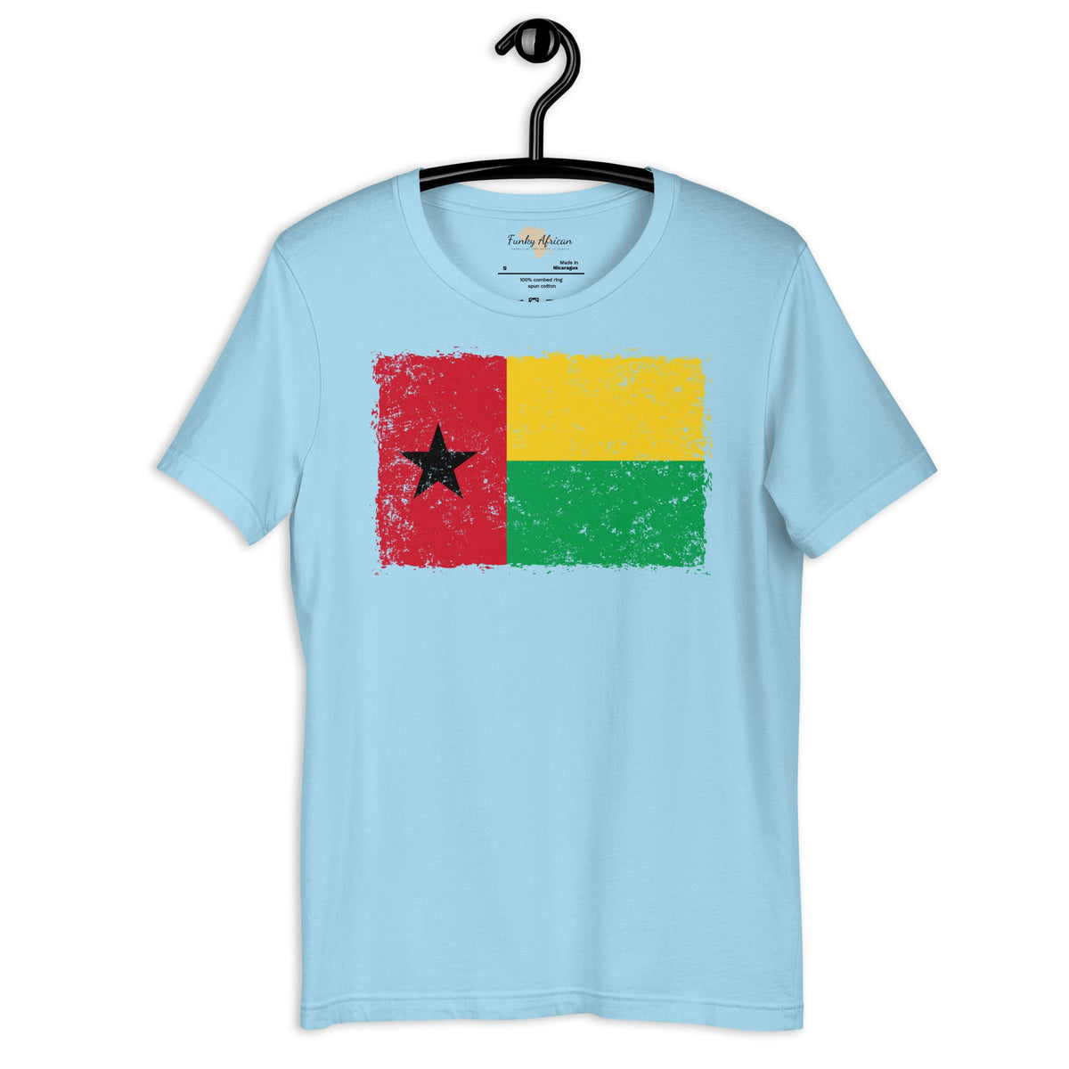 Guinea Bissau grunge unisex tee Funky African