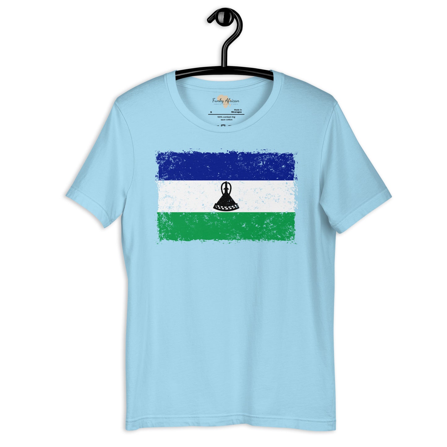 Lesotho grunge unisex tee