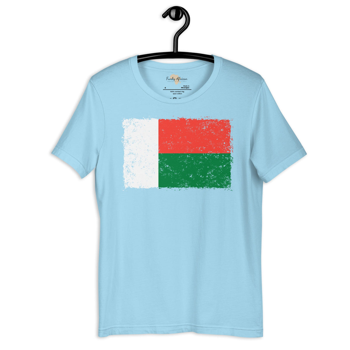 Madagascar grunge unisex tee Funky African