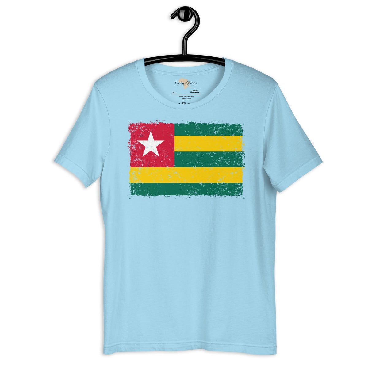 Togo grunge unisex tee Funky African