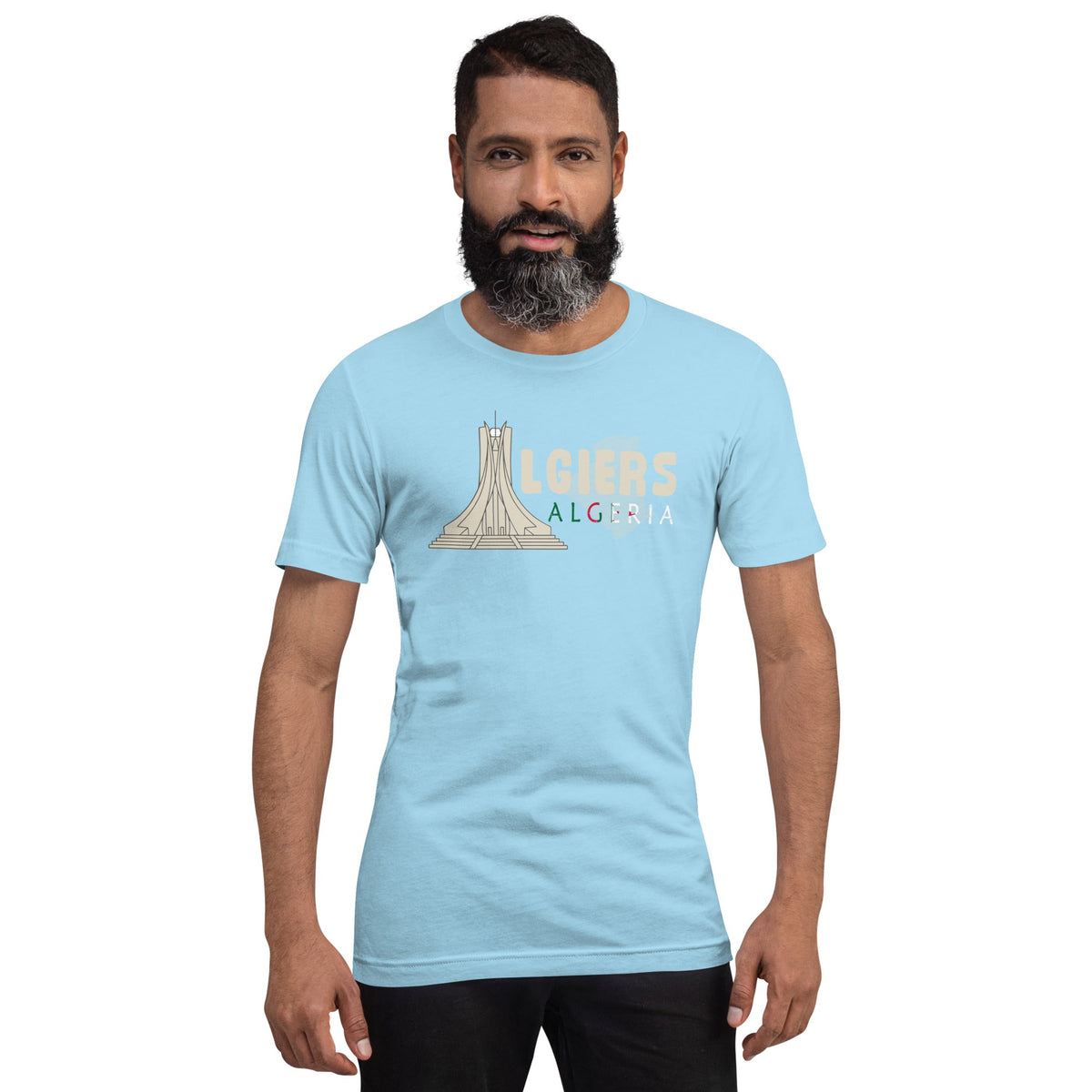 Algerian capital unisex tee Funky African
