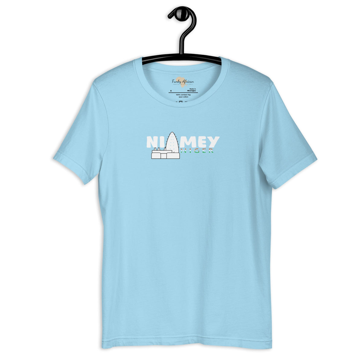 Nigerien capital unisex tee Funky African