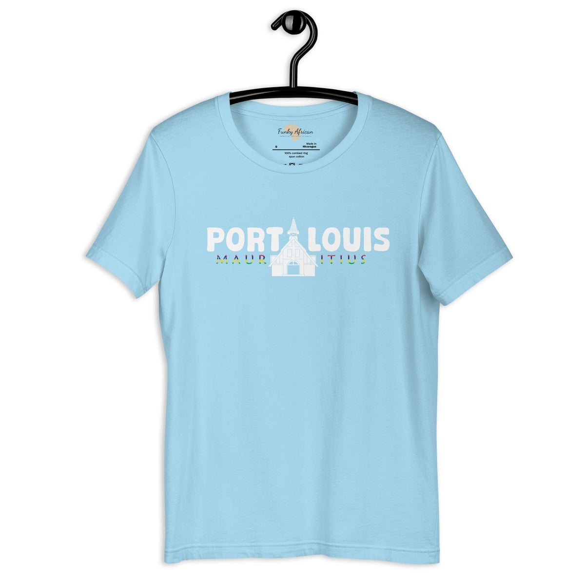 Mauritius capital unisex tee Funky African