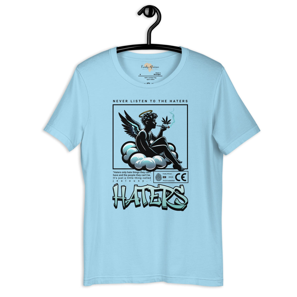 Haters unisex tee Funky African