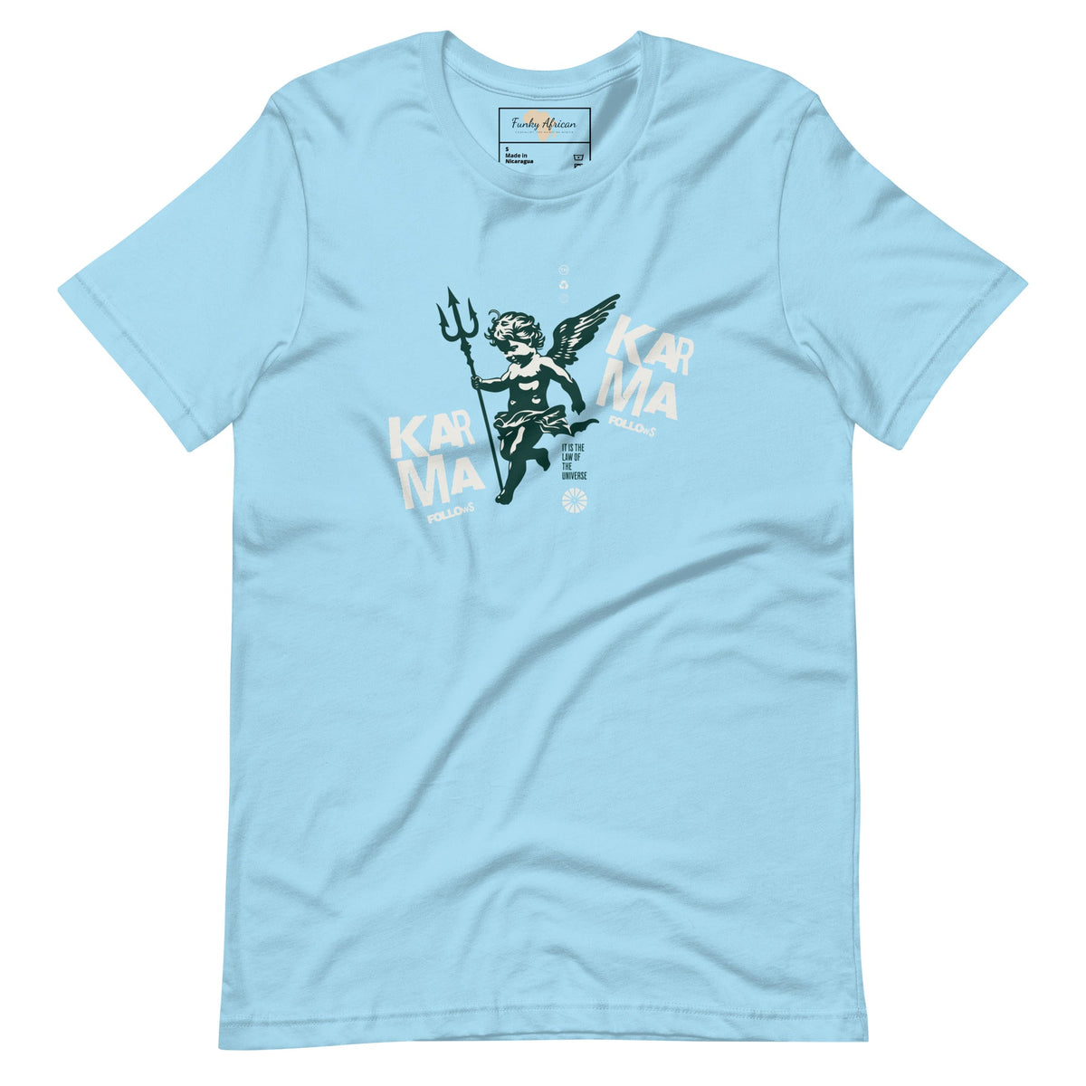 Karma follows unisex tee Funky African