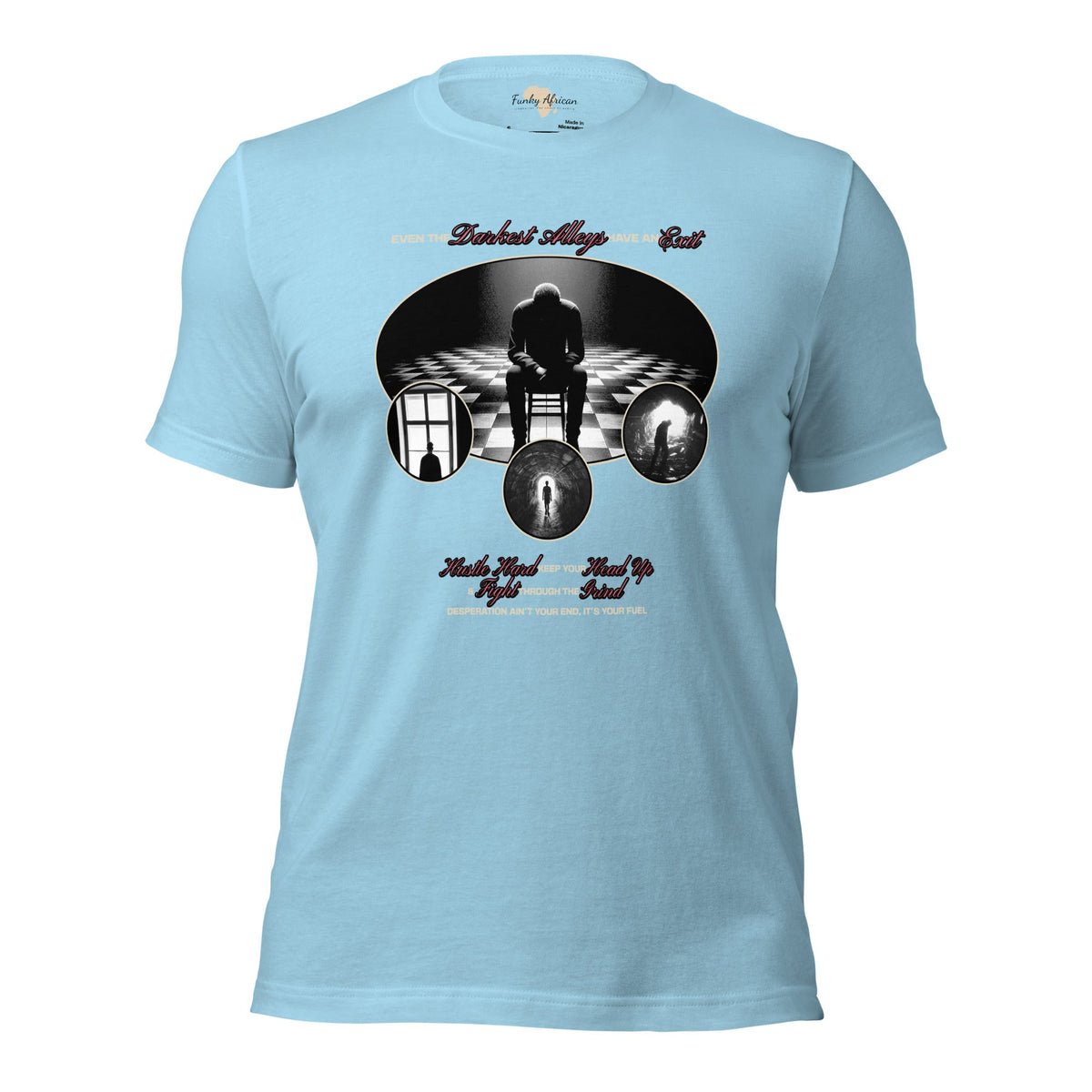 Darkest Alleys unisex tee Funky African