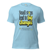 Small steps unisex tee