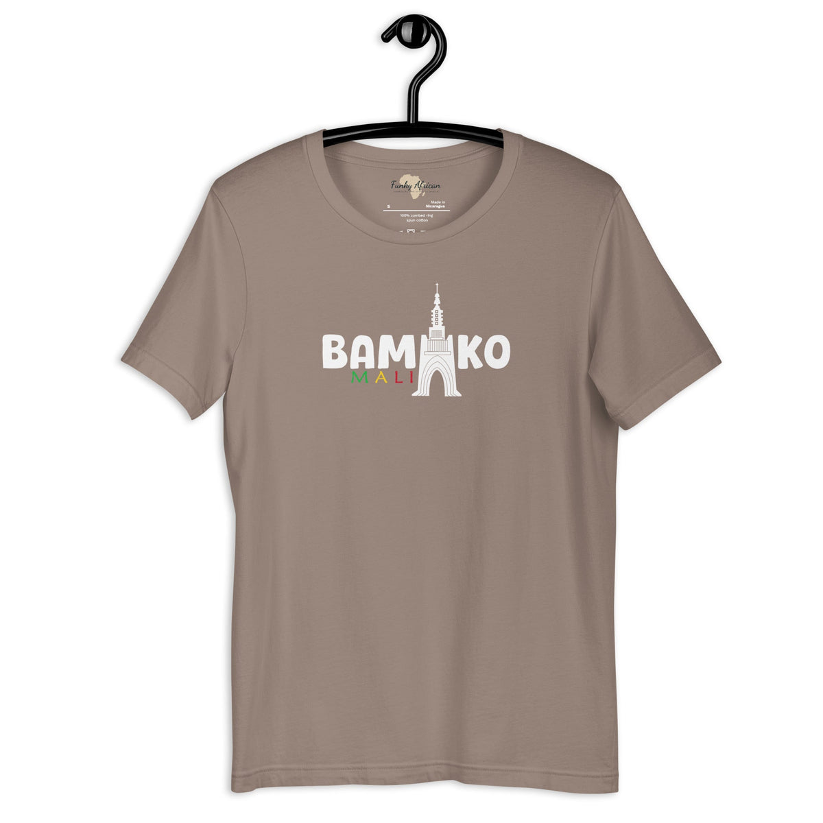 Malian capital unisex tee Funky African