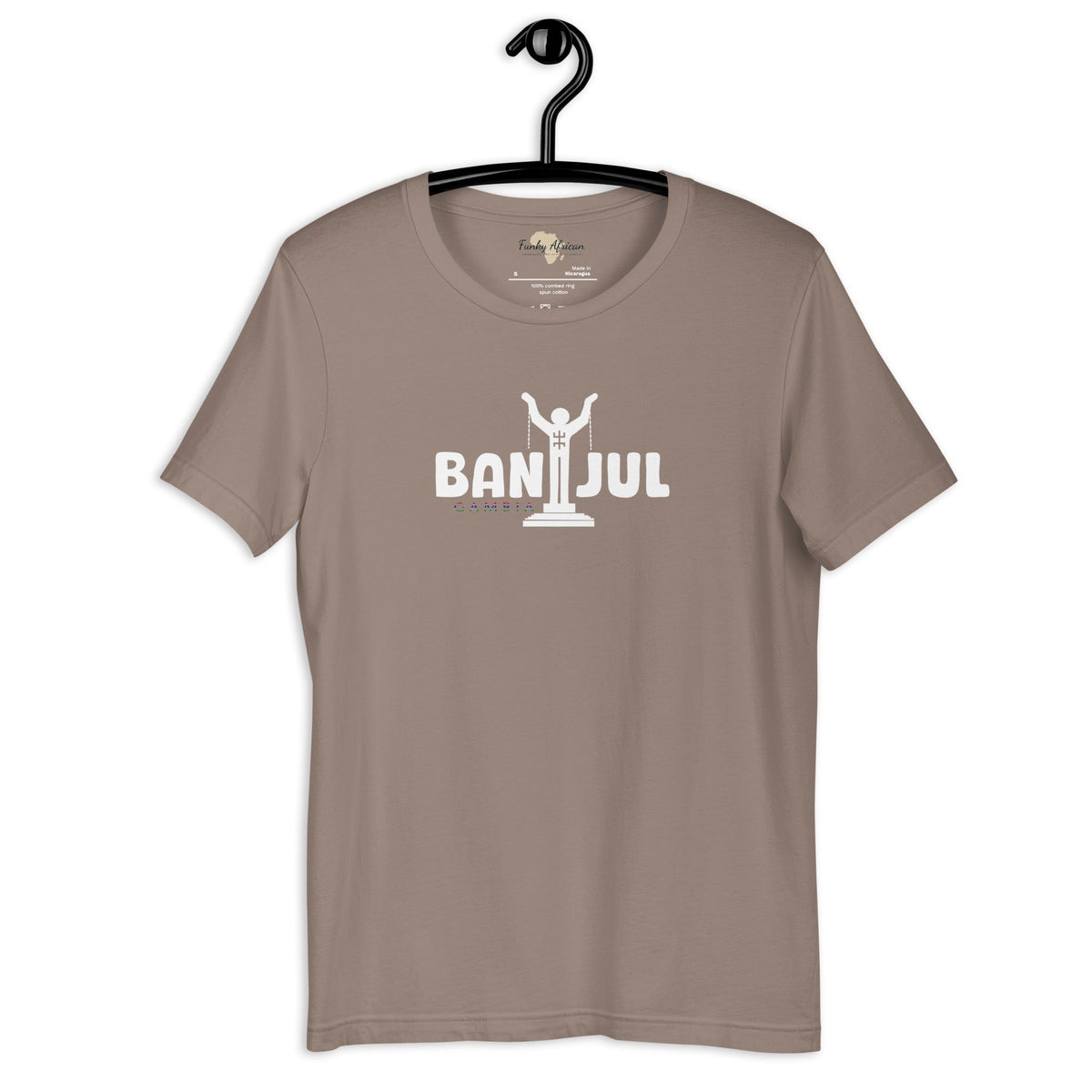 Gambia capital unisex tee Funky African