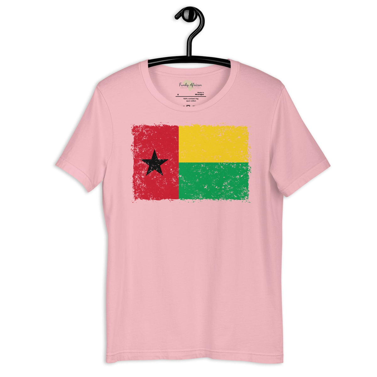 Guinea Bissau grunge unisex tee Funky African
