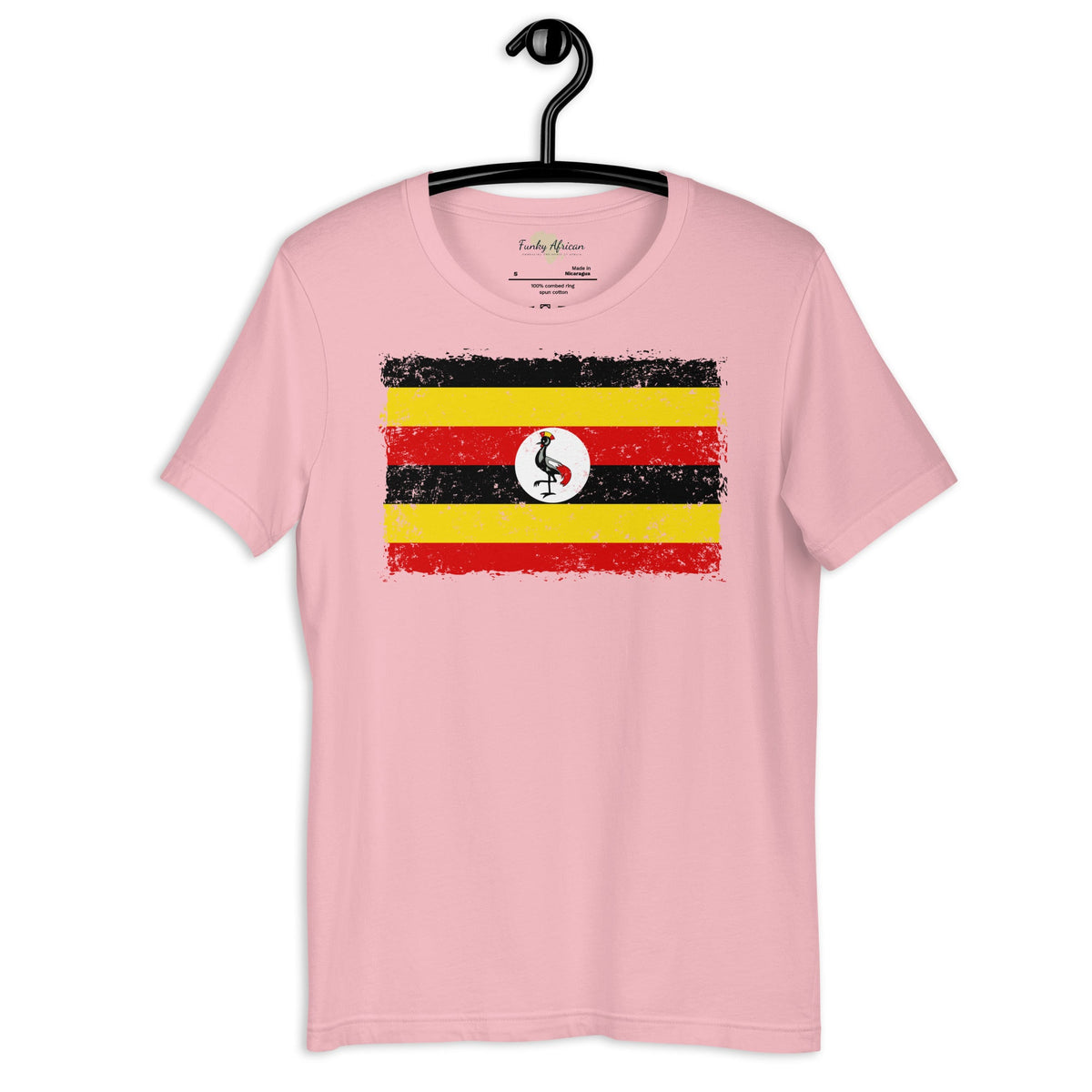 Uganda grunge unisex tee Funky African