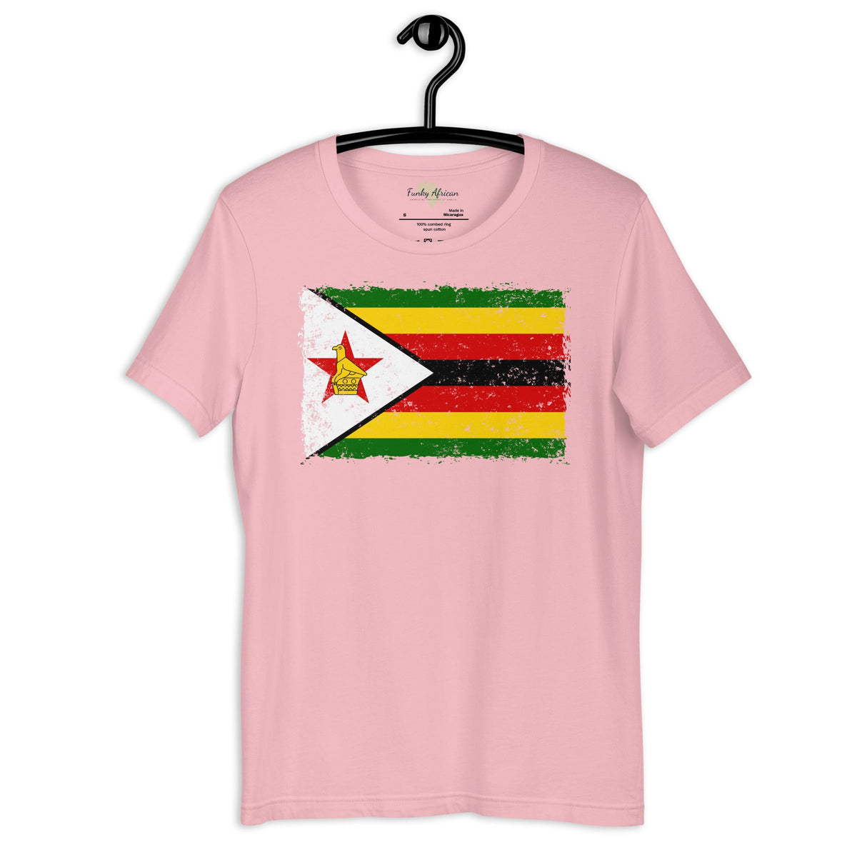 Zimbabwe grunge unisex tee Funky African