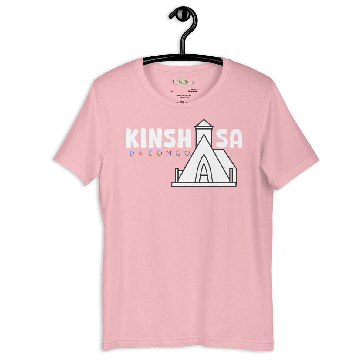 DR Congo capital unisex tee Funky African
