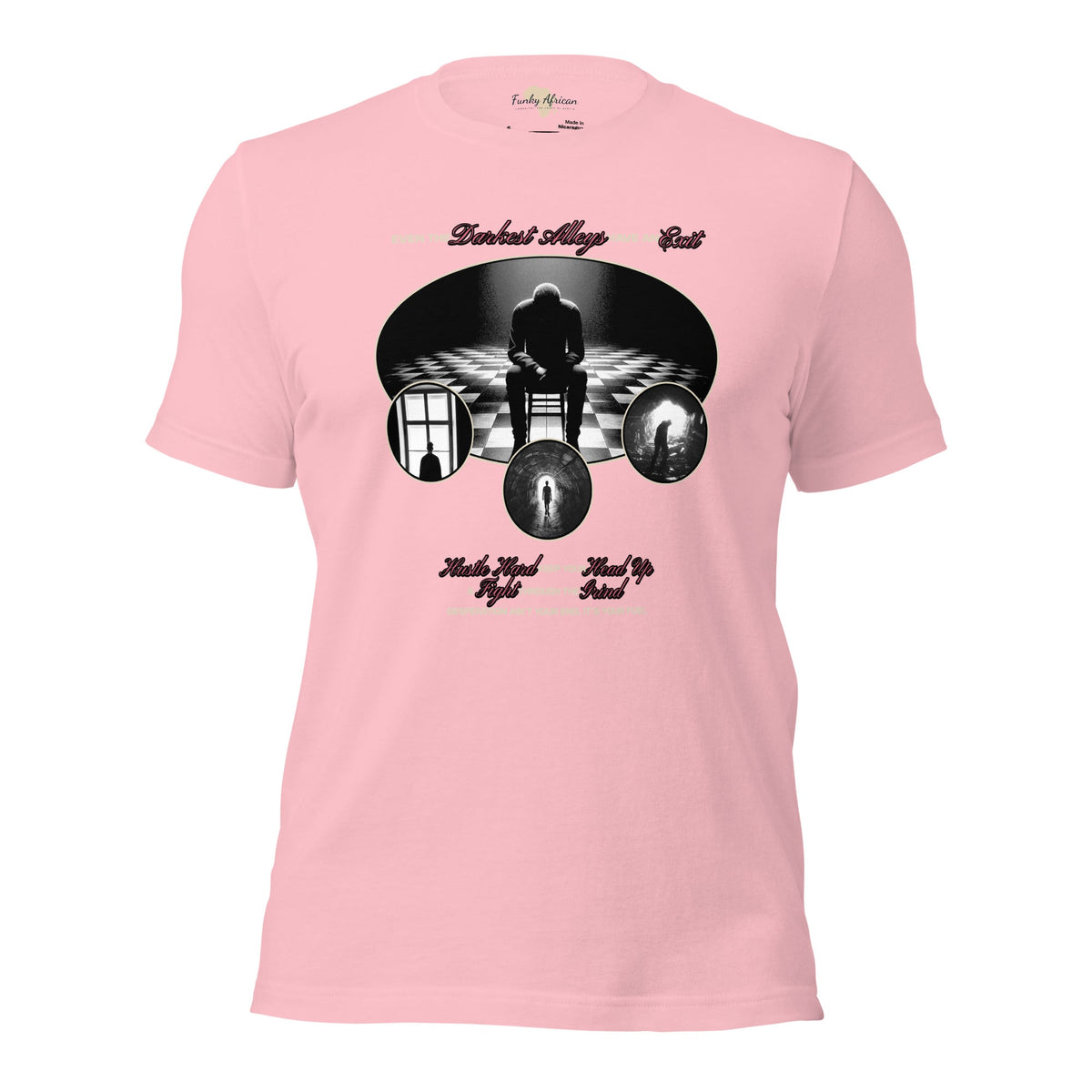 Darkest Alleys unisex tee Funky African