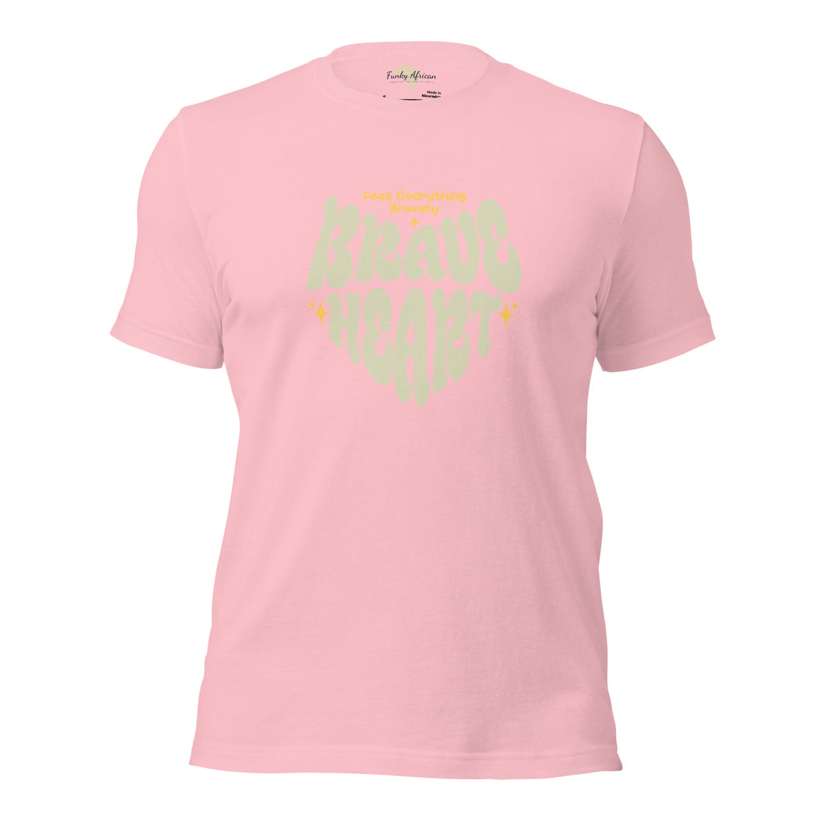 Brave Heart Unisex t-shirt Funky African