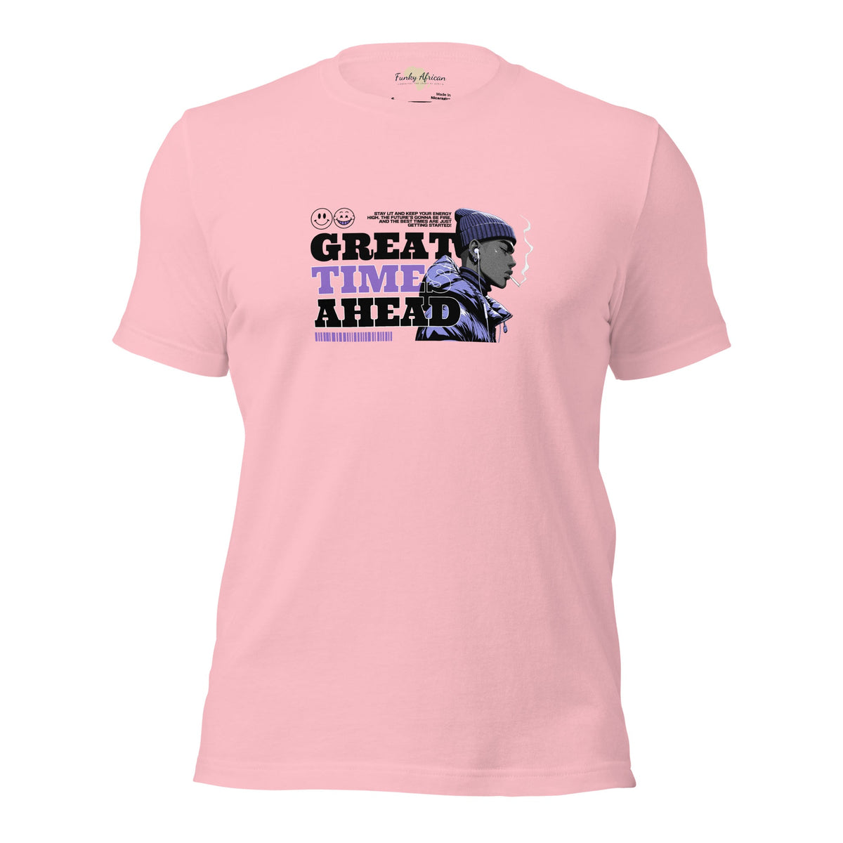 Great Time Ahead Unisex t-shirt Funky African