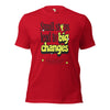 Small steps unisex tee