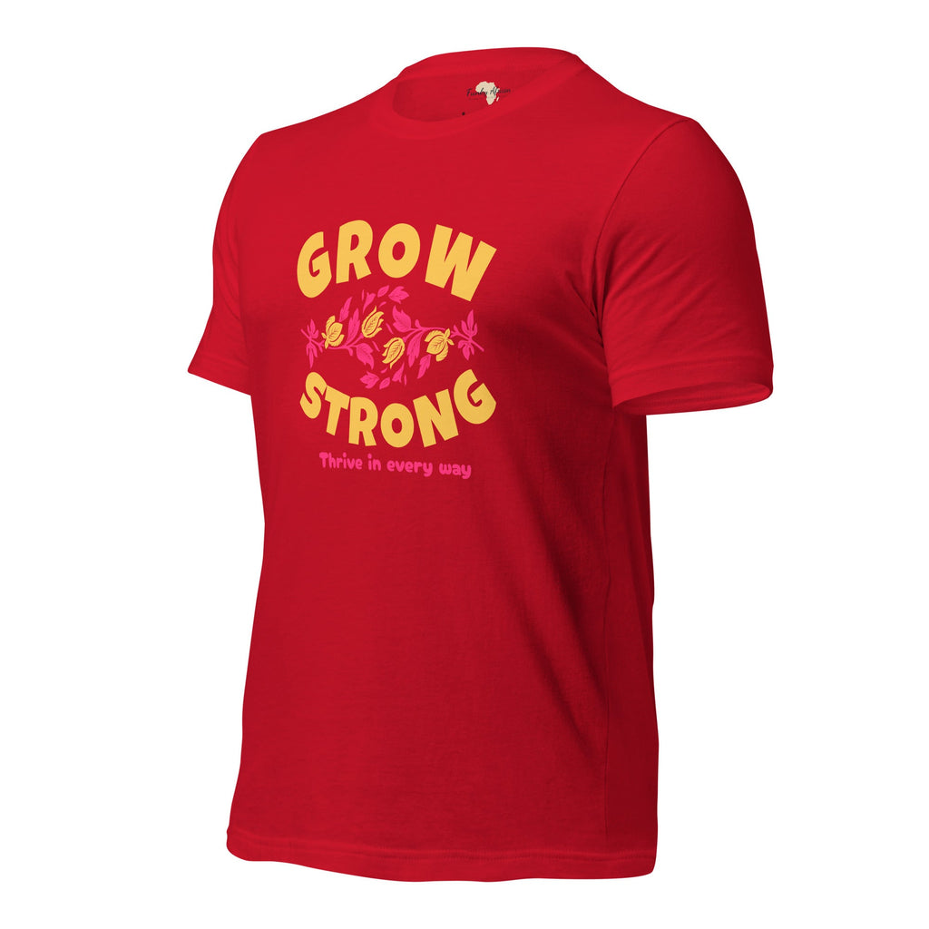 Grow Strong Unisex t-shirt Funky African