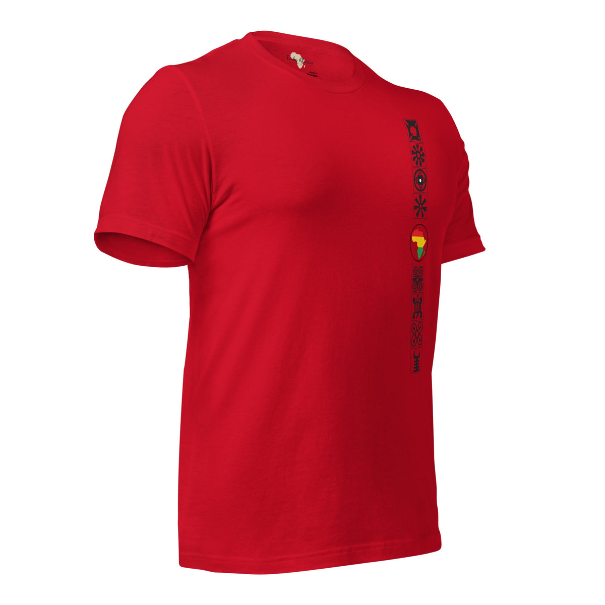 Adinkra Sided Unisex t-shirt Funky African