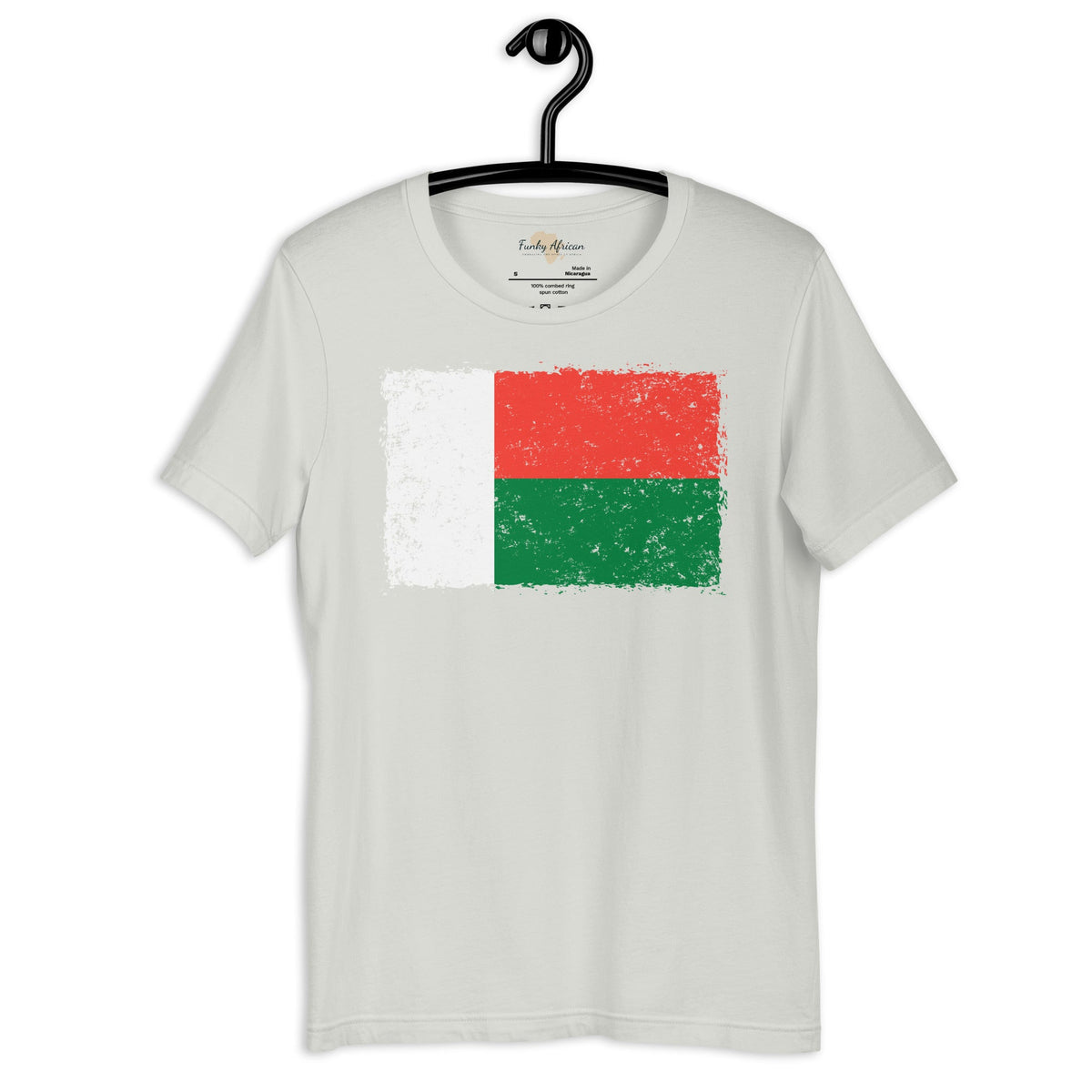 Madagascar grunge unisex tee Funky African