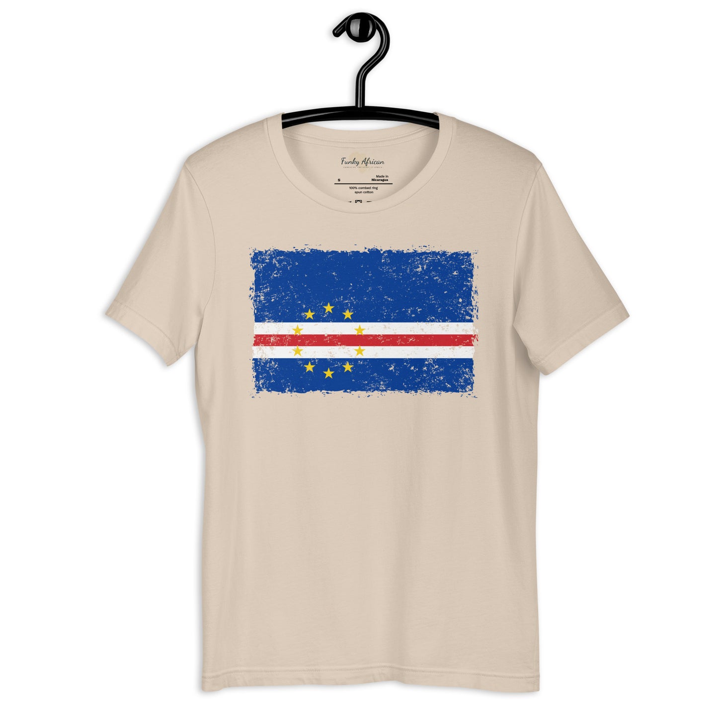 Cabo Verde grunge unisex tee